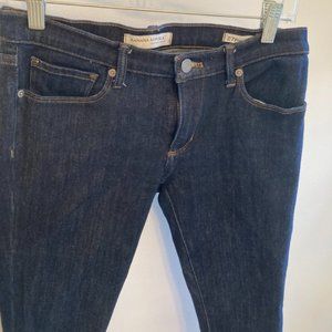 Banana Republic Premium Denim Skinny Ankle Jeans Size 27P